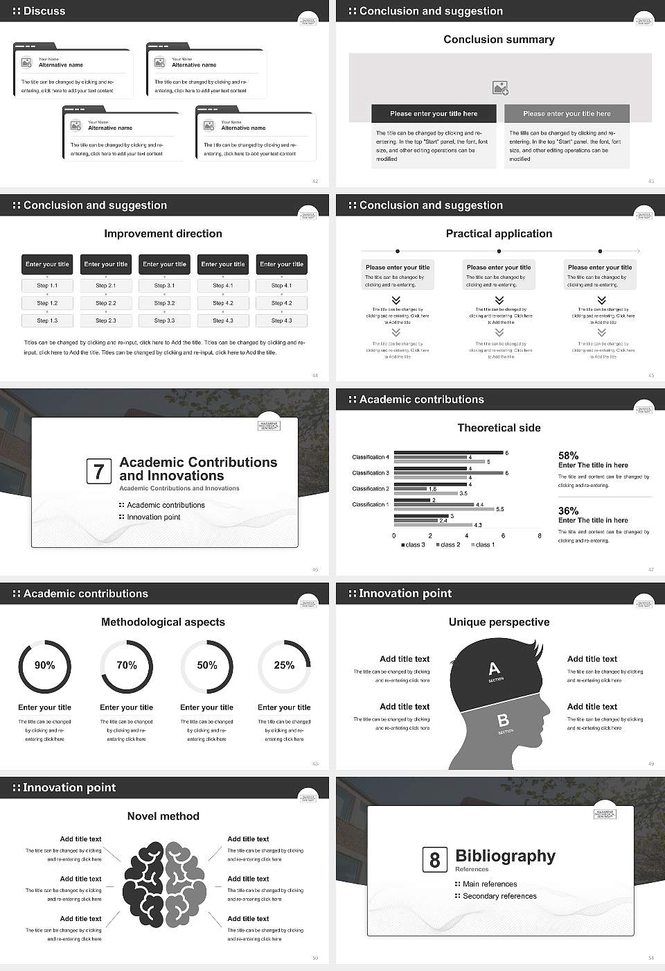 Nazarene Theological Seminary Graduation Thesis Defense PPT Template16:9 ratio PPT effect preview image6