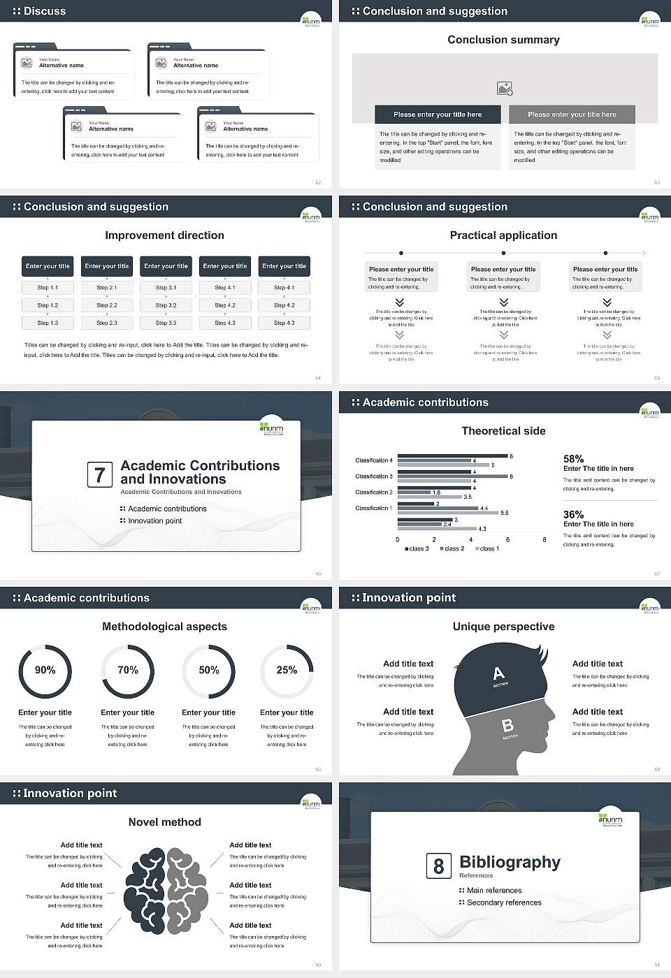 National University of Natural Medicine Graduation Thesis Defense PPT Template16:9 ratio PPT effect preview image6