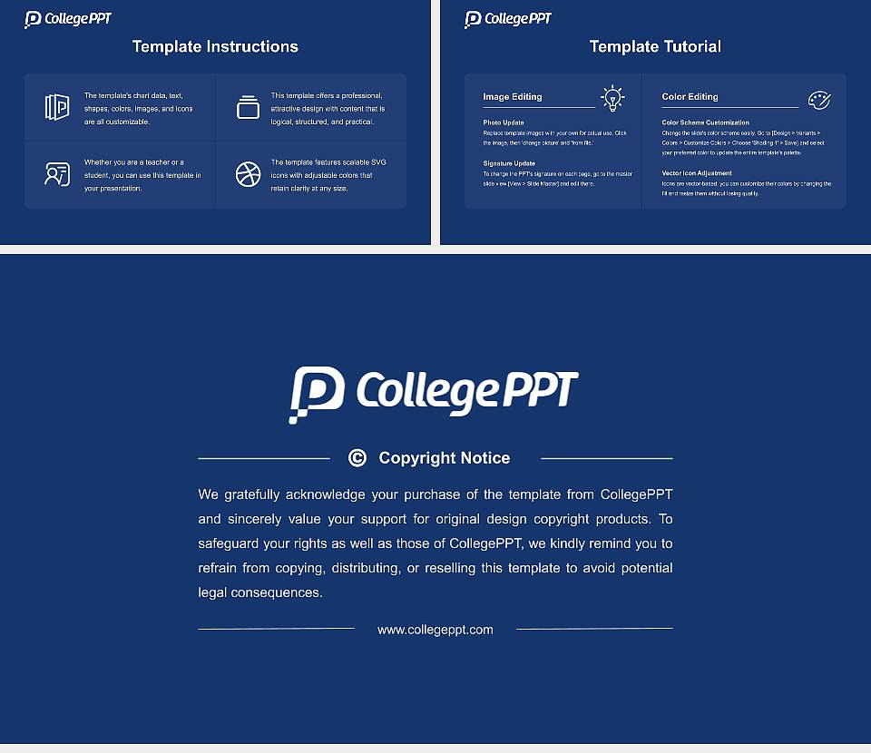 Montana State University Billings Course/Courseware Creation PPT Template16:9 ratio PPT effect preview image5