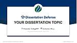 Mount Vernon Nazarene University Graduation Thesis Defense PPT Template