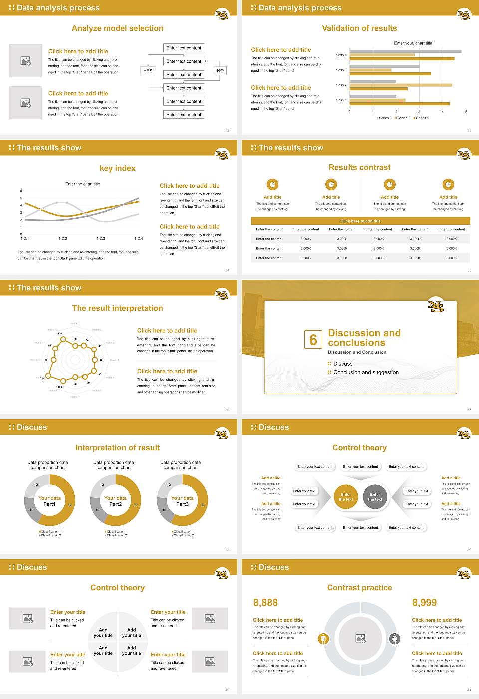 Nevada State College Graduation Thesis Defense PPT Template16:9 ratio PPT effect preview image5