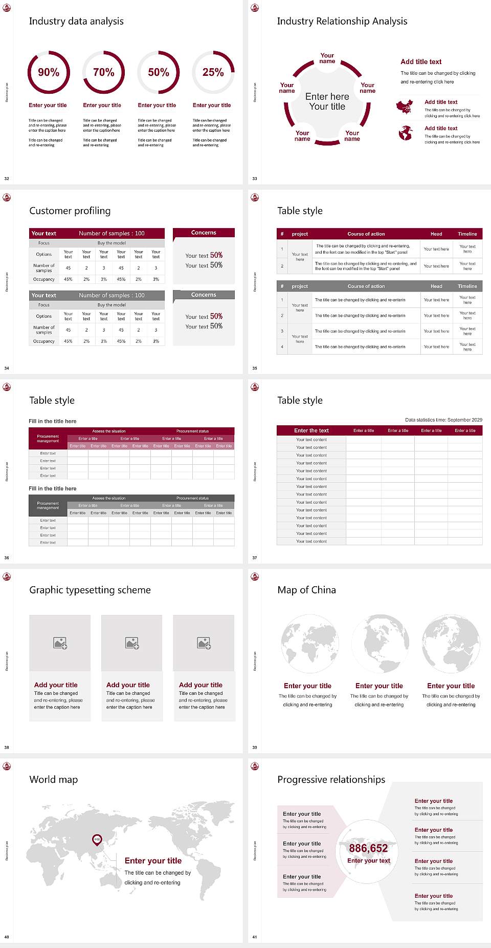 Morehouse College Competition/Entrepreneurship Contest PPT Template4:3 ratio PPT effect preview image5
