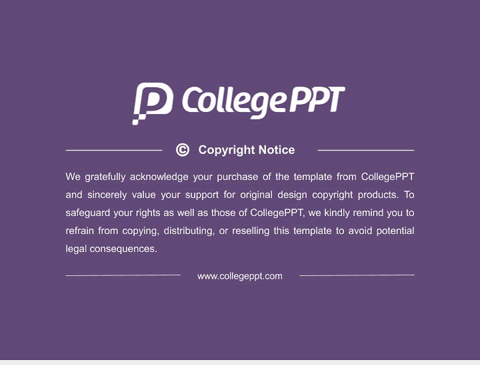 Naropa University General Purpose PPT Template4:3 ratio PPT effect preview image6