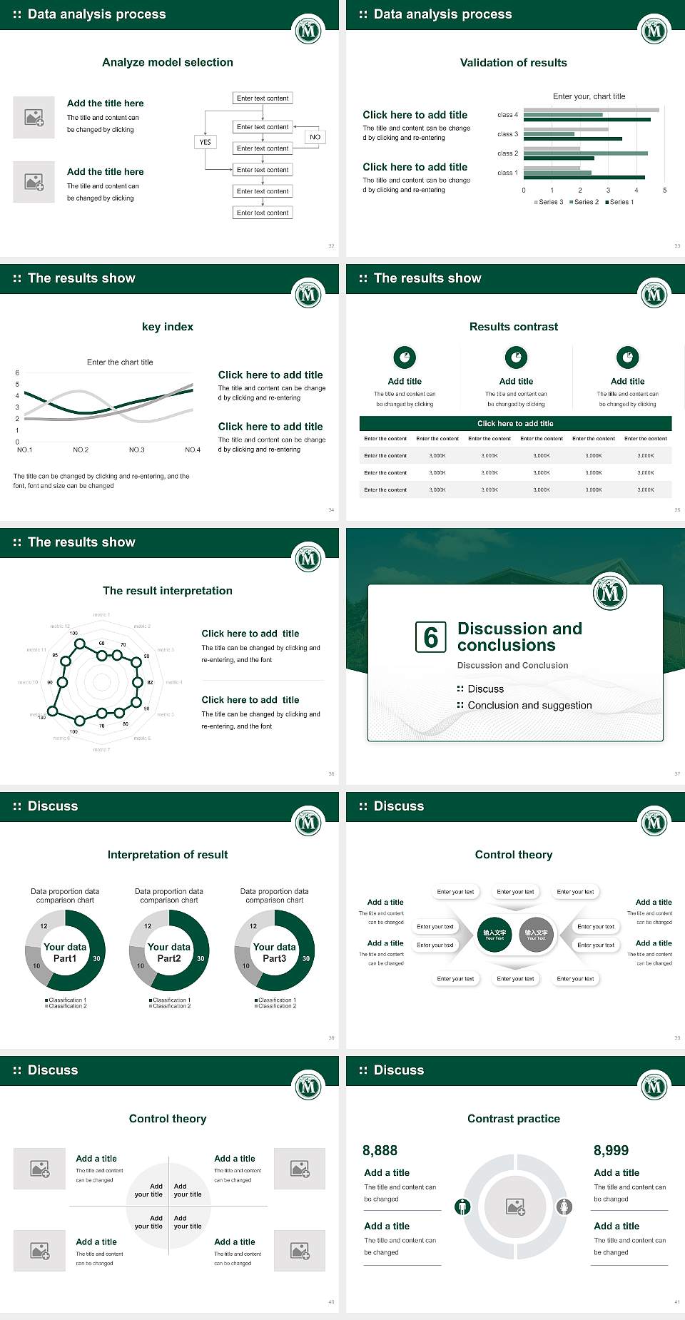 Multnomah University Graduation Thesis Defense PPT Template4:3 ratio PPT effect preview image5