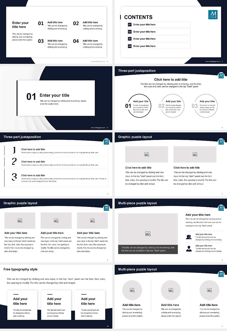 Montana Bible College Academic Presentation/Research Findings Report PPT Template16:9 ratio PPT effect preview image2