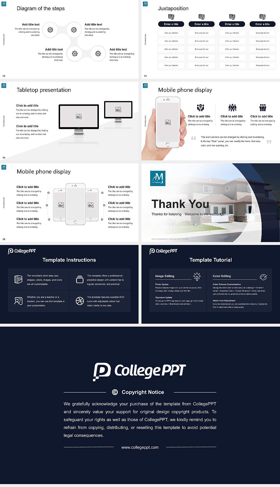 Montana Bible College Competition/Entrepreneurship Contest PPT Template16:9 ratio PPT effect preview image9