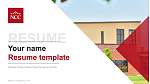 Nebraska Christian College of Hope International University Resume Templat PPT