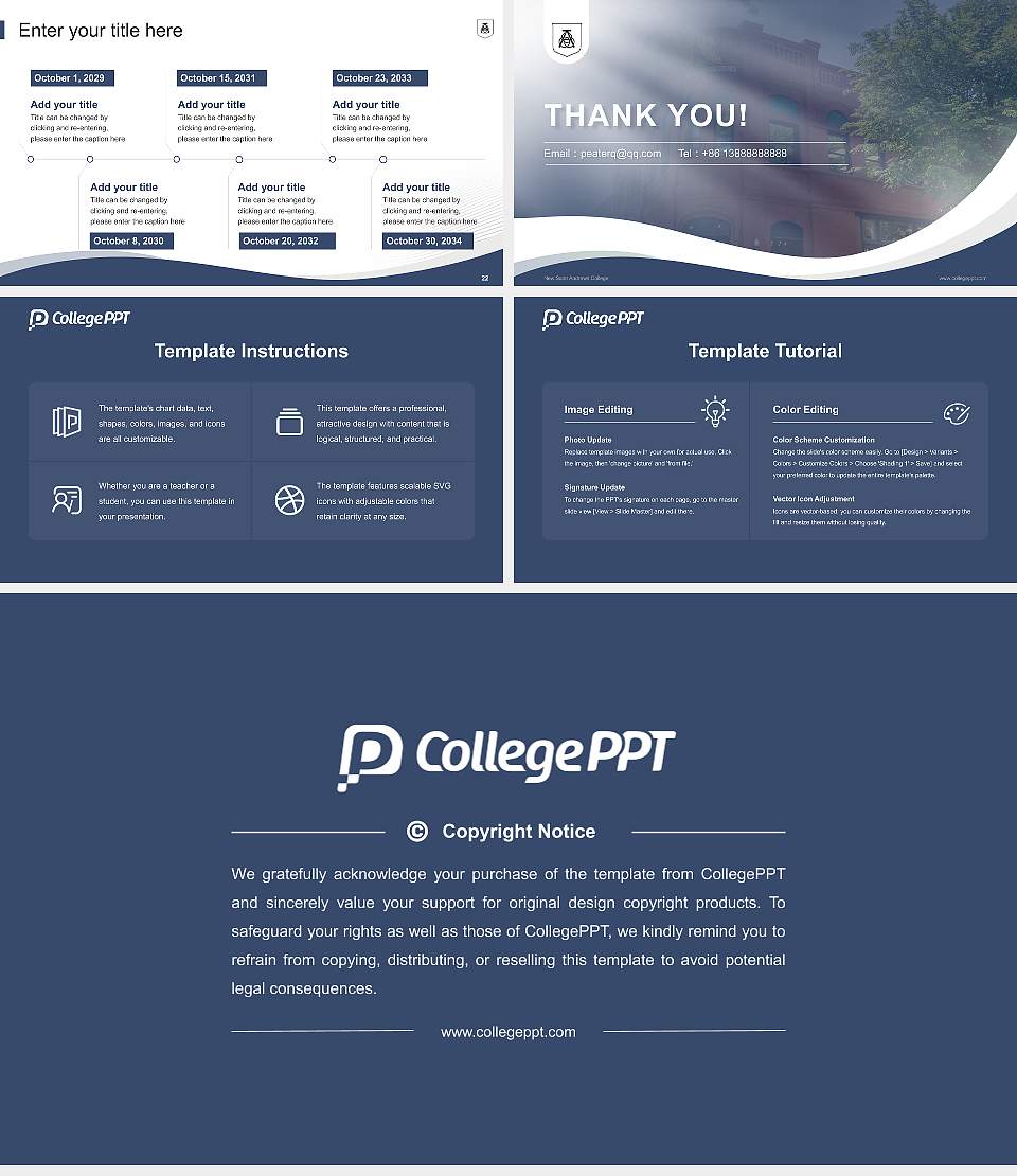 New Saint Andrews College Lecture Sharing and Networking Event PPT Template16:9 ratio PPT effect preview image4