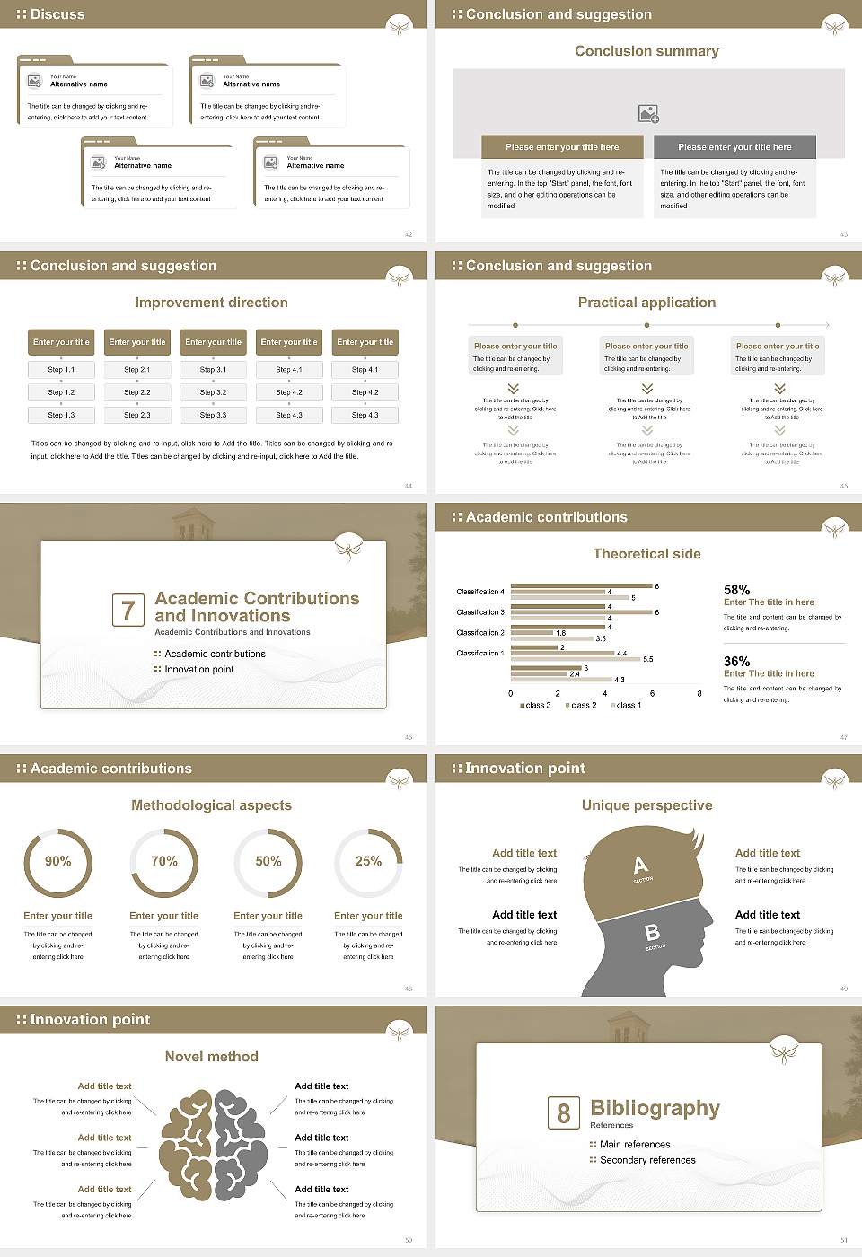 Mount Angel Seminary Graduation Thesis Defense PPT Template16:9 ratio PPT effect preview image6