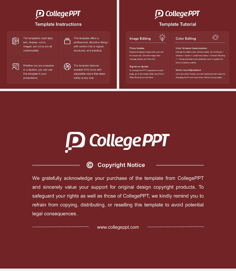 Montana State University-Northern Academic Presentation/Research Findings Report PPT Template4:3 ratio PPT effect preview image5