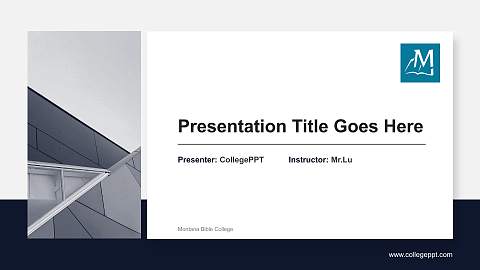 Montana Bible College General Purpose PPT Template