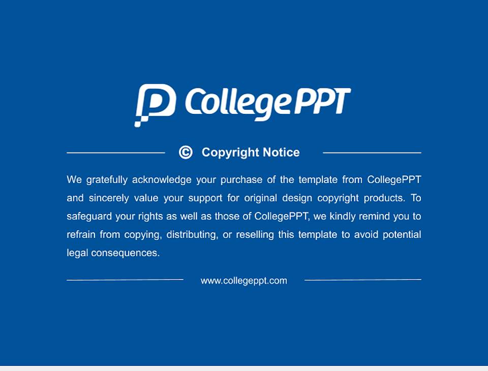 Mount Aloysius College Resume PPT Template4:3 ratio PPT effect preview image5