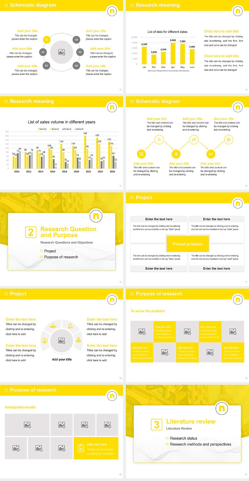 Neumont College of Computer Science Graduation Thesis Defense PPT Template4:3 ratio PPT effect preview image3