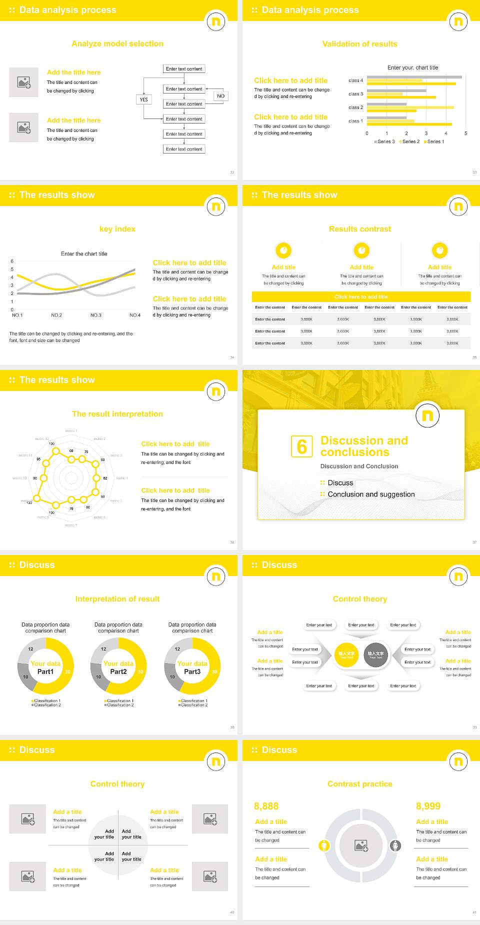Neumont College of Computer Science Graduation Thesis Defense PPT Template4:3 ratio PPT effect preview image5