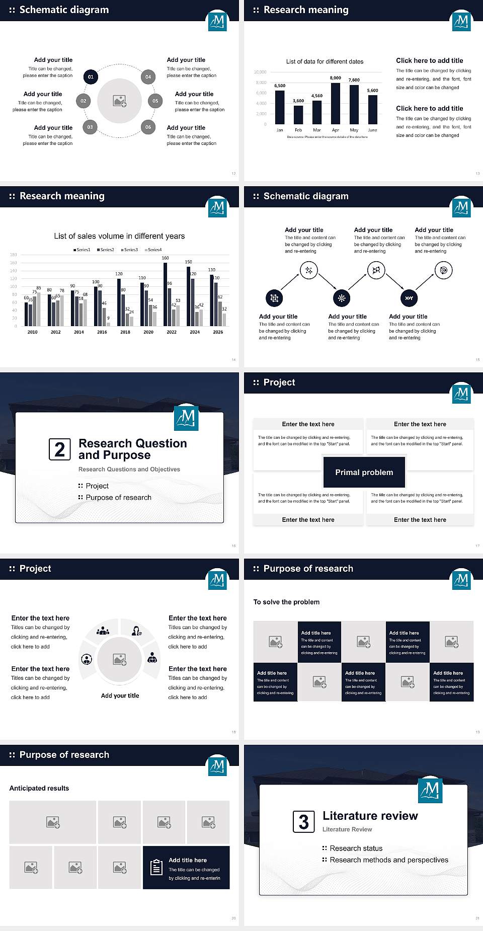 Montana Bible College Graduation Thesis Defense PPT Template4:3 ratio PPT effect preview image3