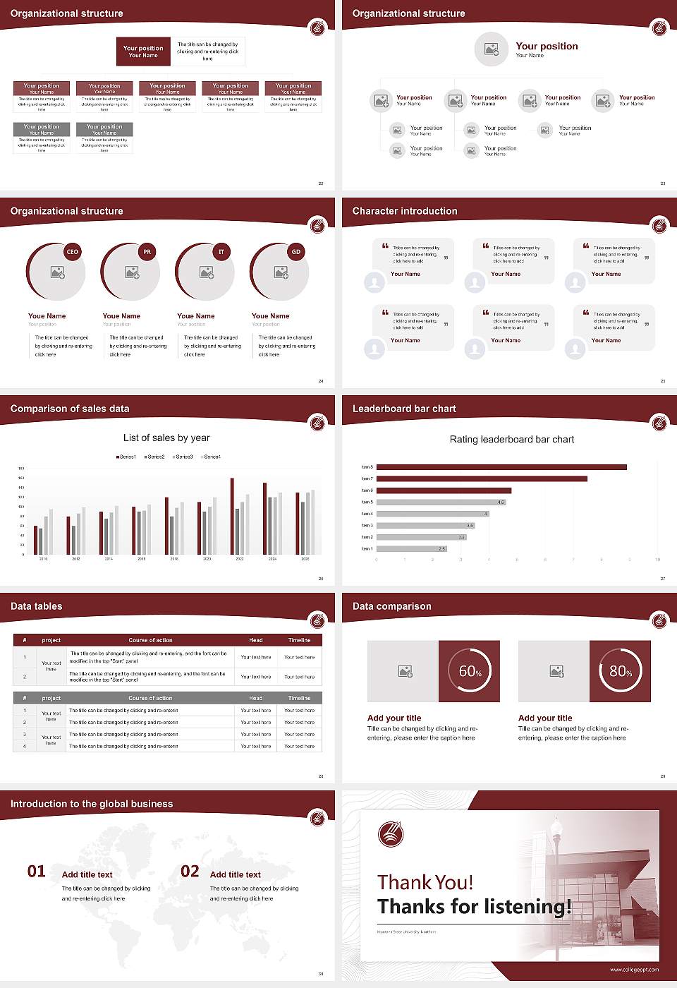 Montana State University-Northern Academic Presentation/Research Findings Report PPT Template16:9 ratio PPT effect preview image4