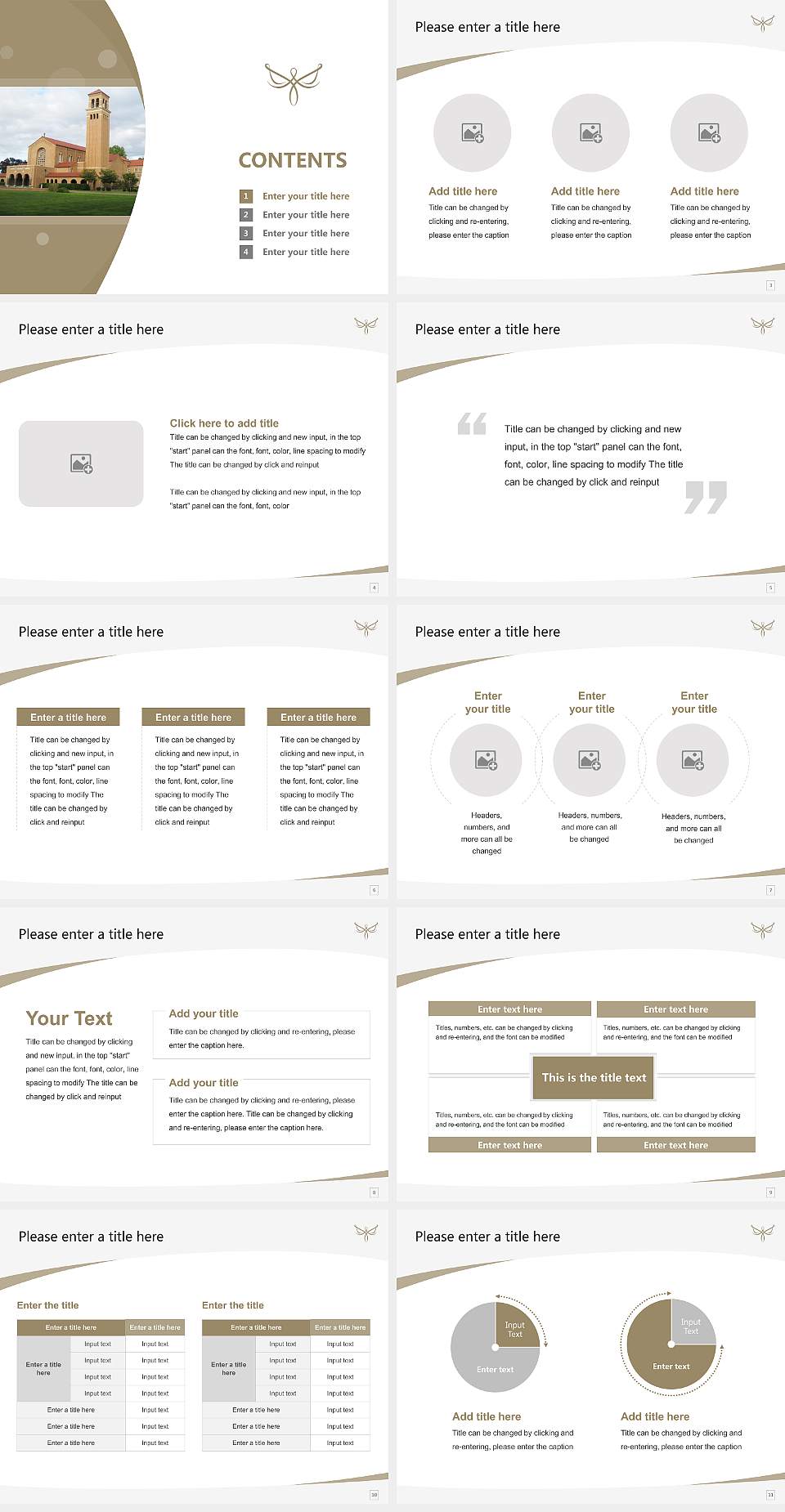 Mount Angel Seminary Course/Courseware Creation PPT Template4:3 ratio PPT effect preview image2