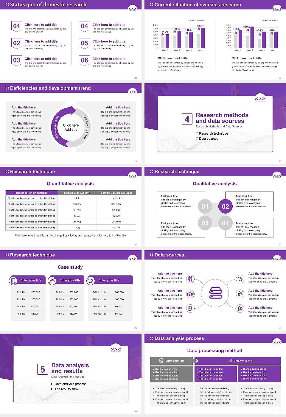 Nazareth University Graduation Thesis Defense PPT Template16:9 ratio PPT effect preview image4