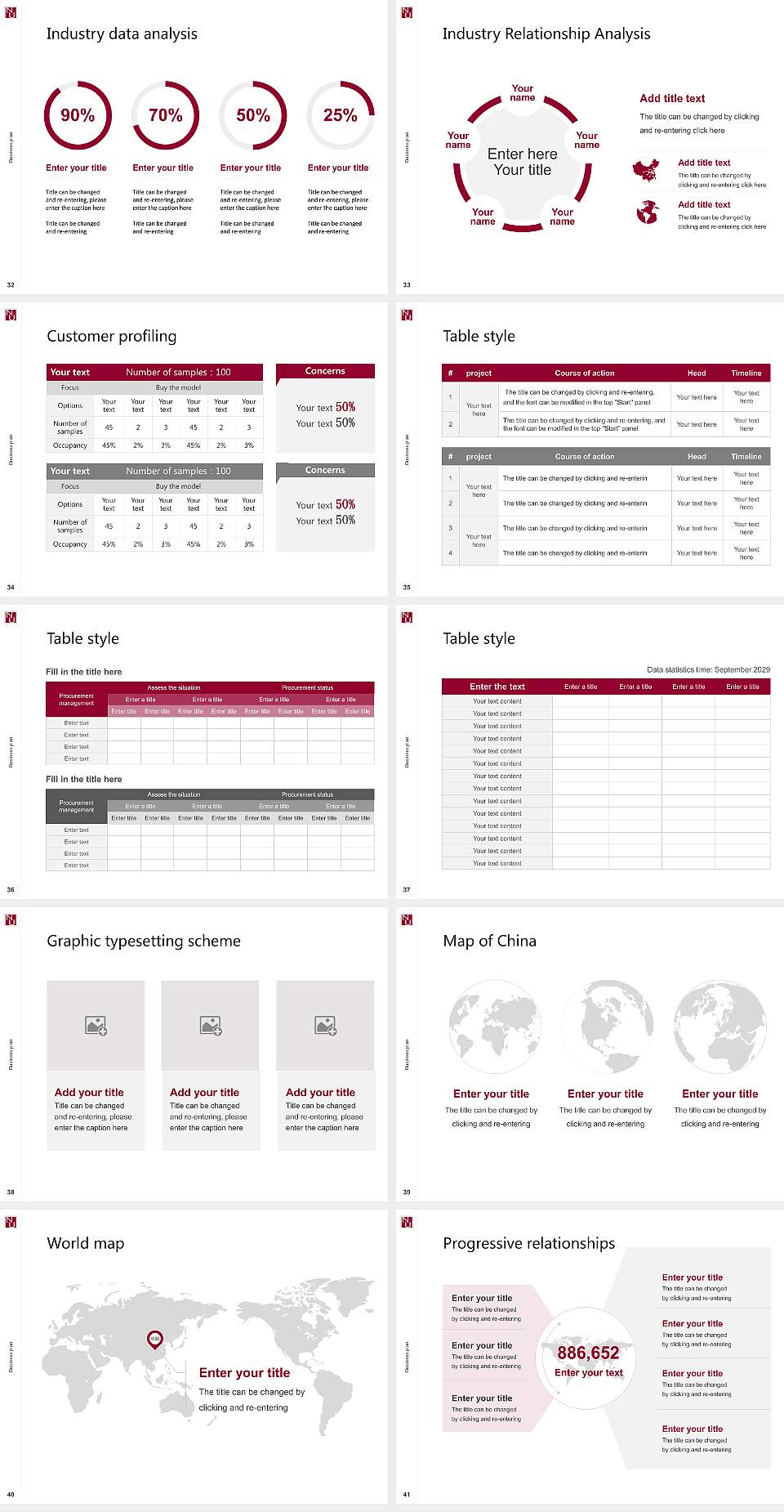National University of Health Sciences Competition/Entrepreneurship Contest PPT Template4:3 ratio PPT effect preview image5