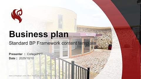 New Hope Christian College-Eugene Competition/Entrepreneurship Contest PPT Template