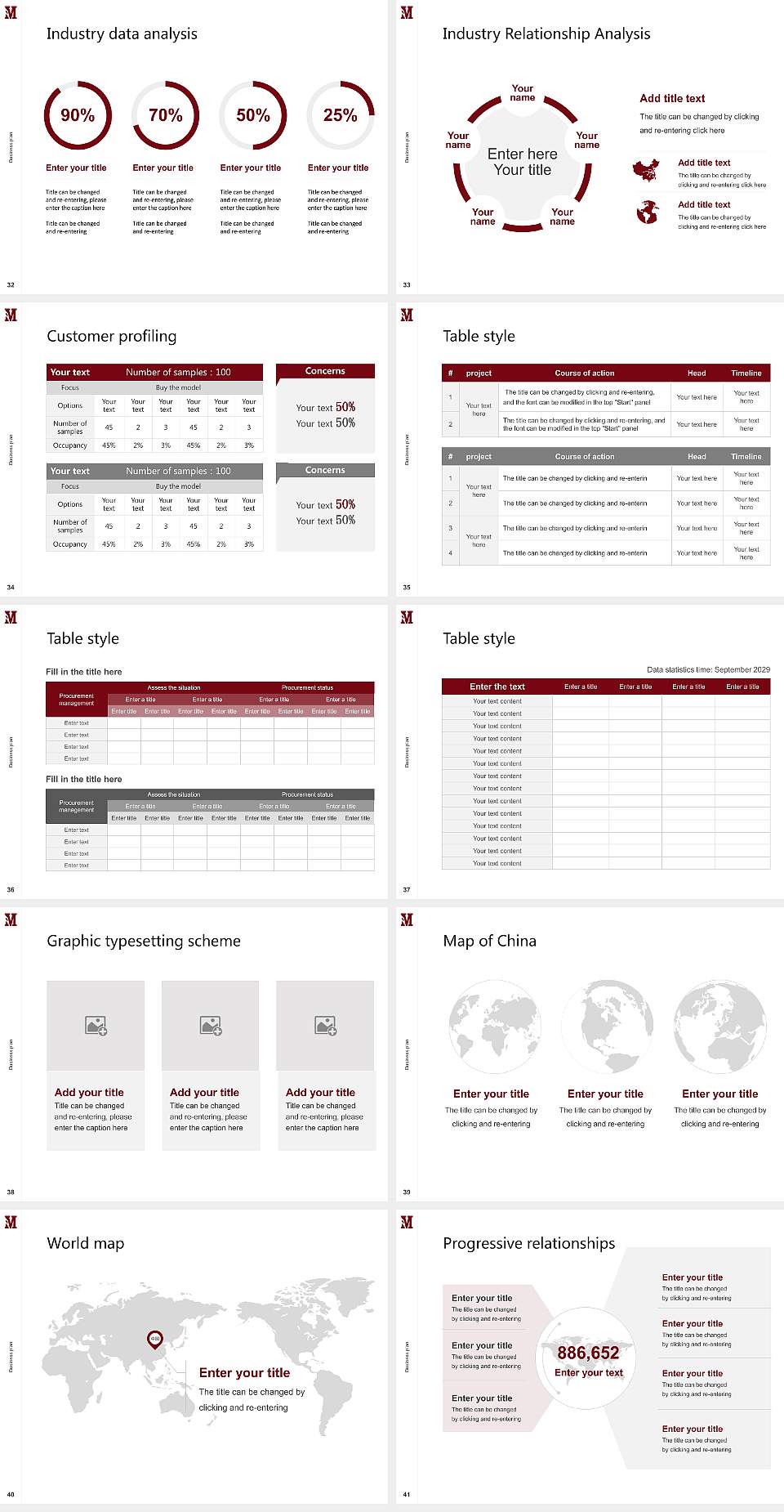 Morningside College Competition/Entrepreneurship Contest PPT Template4:3 ratio PPT effect preview image5