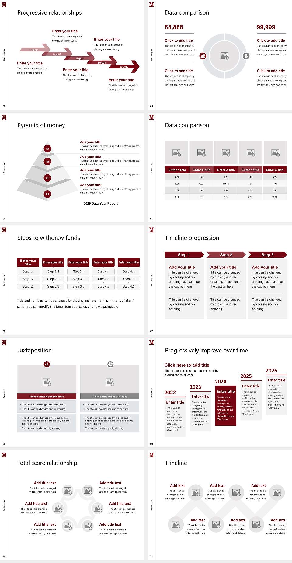 Morningside College Competition/Entrepreneurship Contest PPT Template4:3 ratio PPT effect preview image8