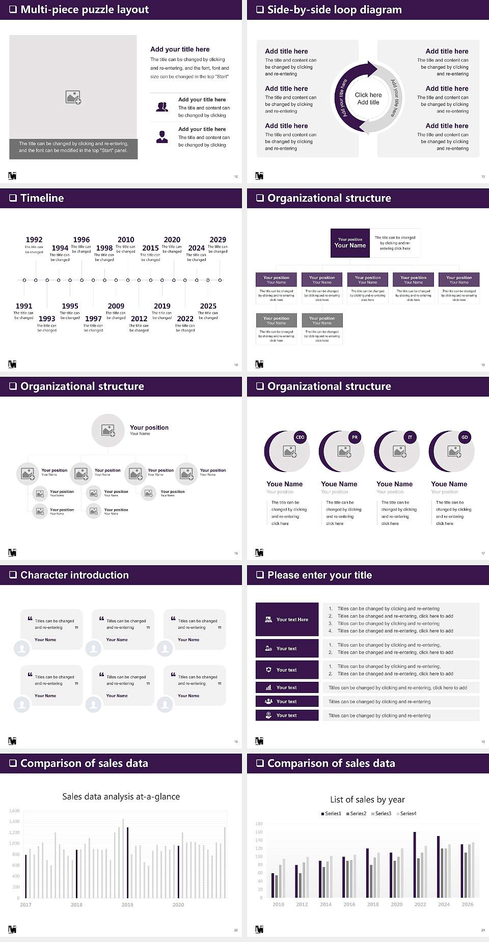 Mitchell College General Purpose PPT Template4:3 ratio PPT effect preview image3