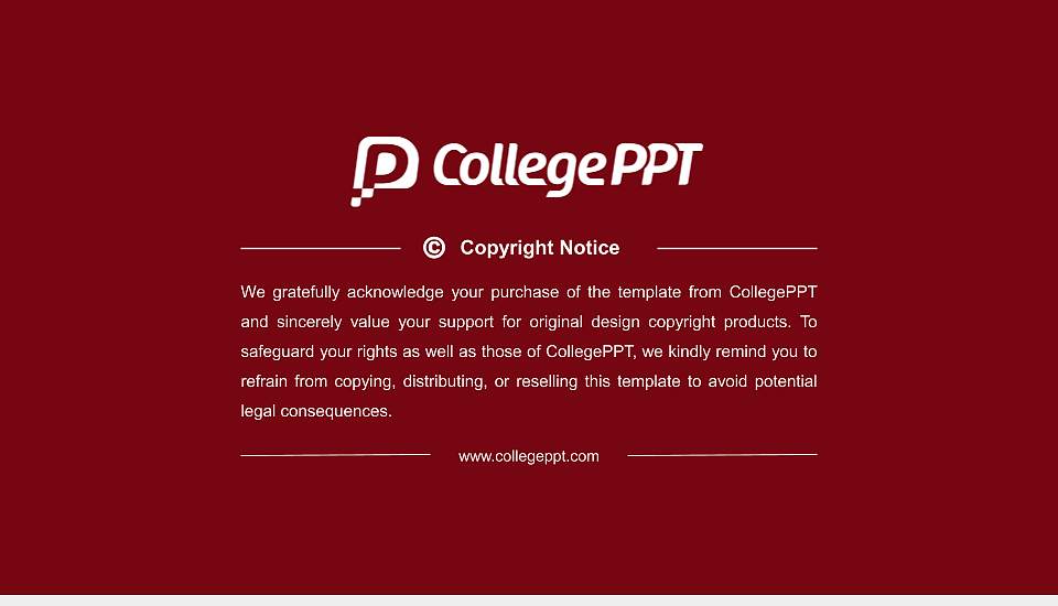 Morningside College Thesis Proposal/Graduation Defense PPT Template16:9 ratio PPT effect preview image5