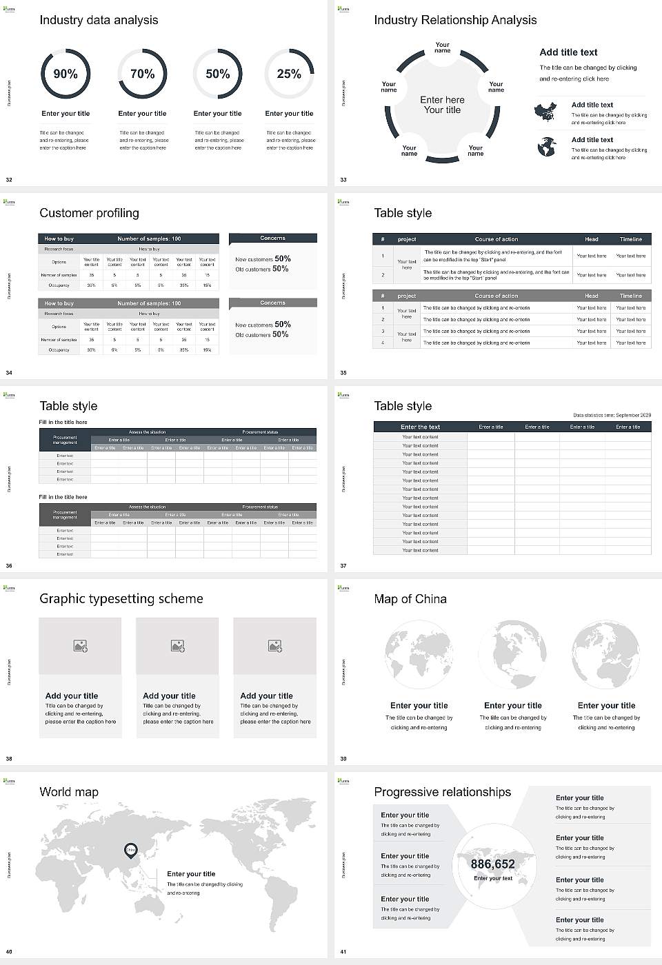National University of Natural Medicine Competition/Entrepreneurship Contest PPT Template16:9 ratio PPT effect preview image5