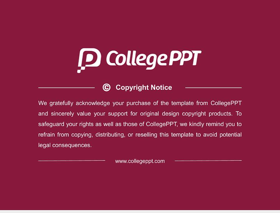 Muskingum University Resume PPT Template4:3 ratio PPT effect preview image5