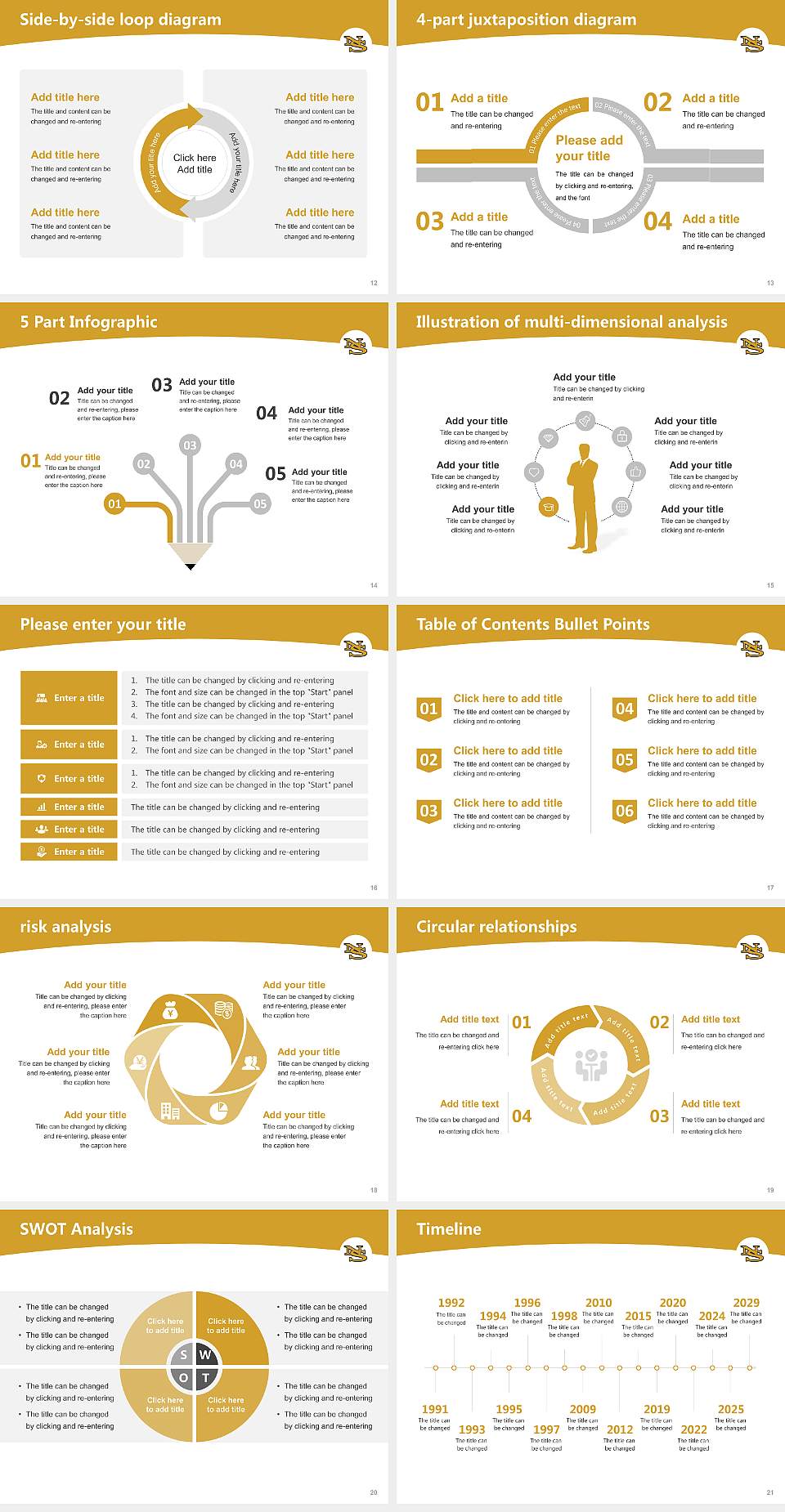 Nevada State College Academic Presentation/Research Findings Report PPT Template4:3 ratio PPT effect preview image3