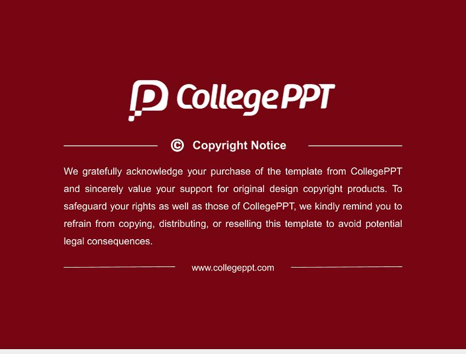 Morningside College Thesis Proposal/Graduation Defense PPT Template4:3 ratio PPT effect preview image5
