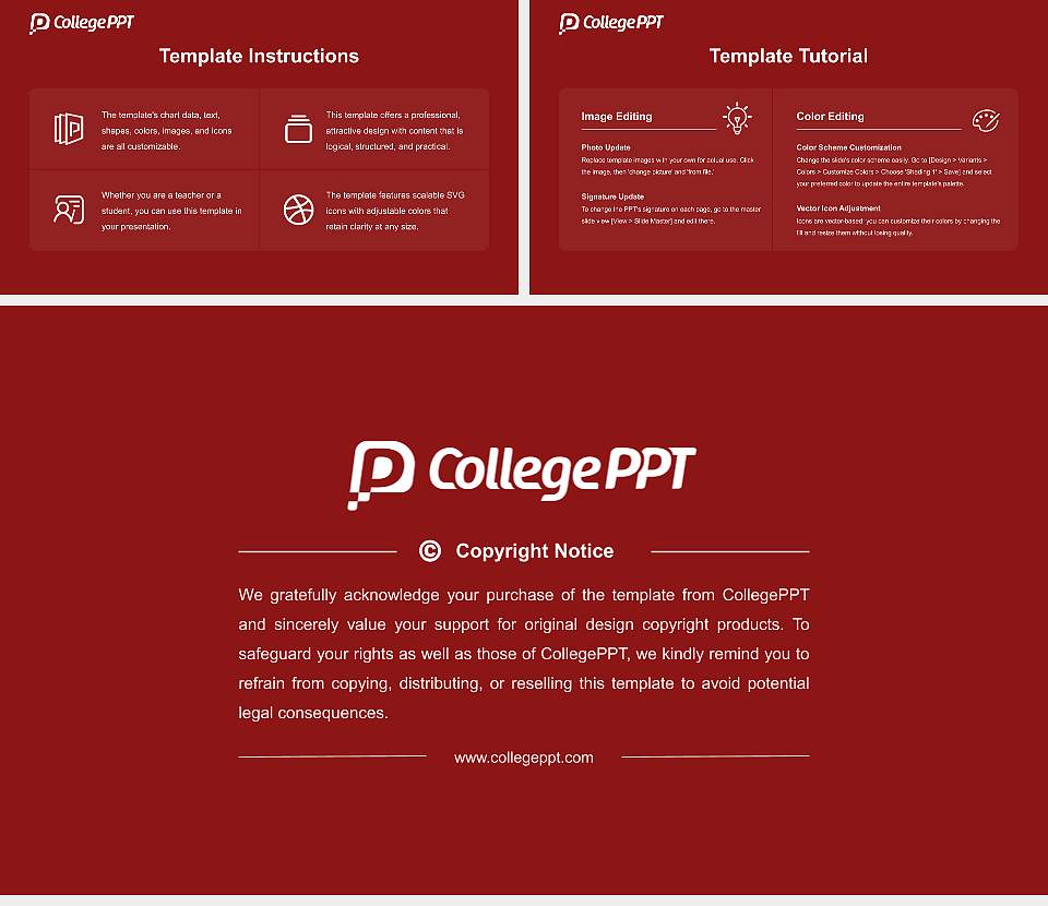 New Hope Christian College-Eugene Course/Courseware Creation PPT Template16:9 ratio PPT effect preview image5
