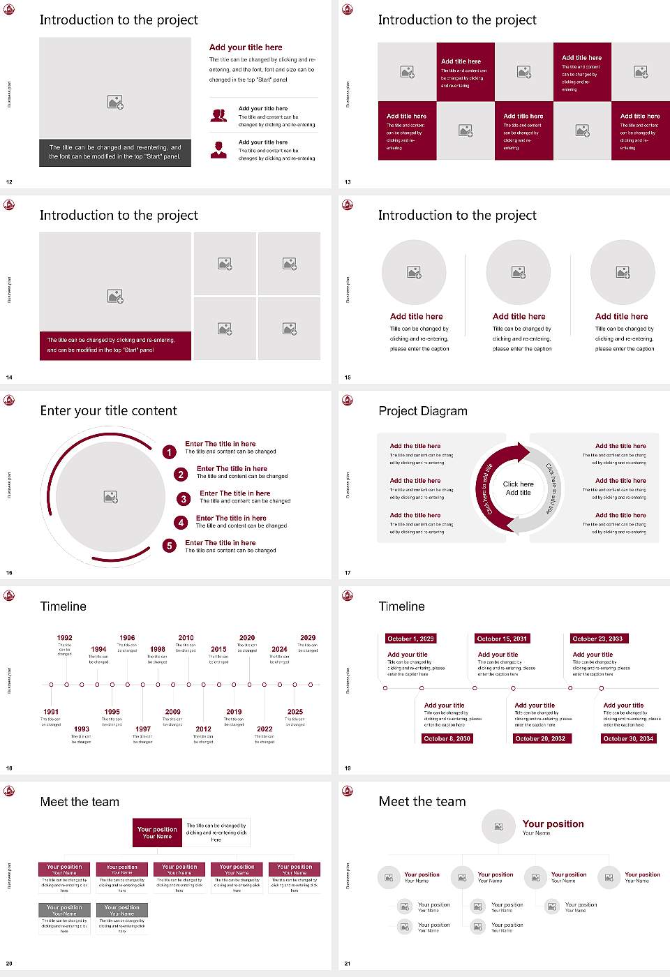 Morehouse College Competition/Entrepreneurship Contest PPT Template16:9 ratio PPT effect preview image3