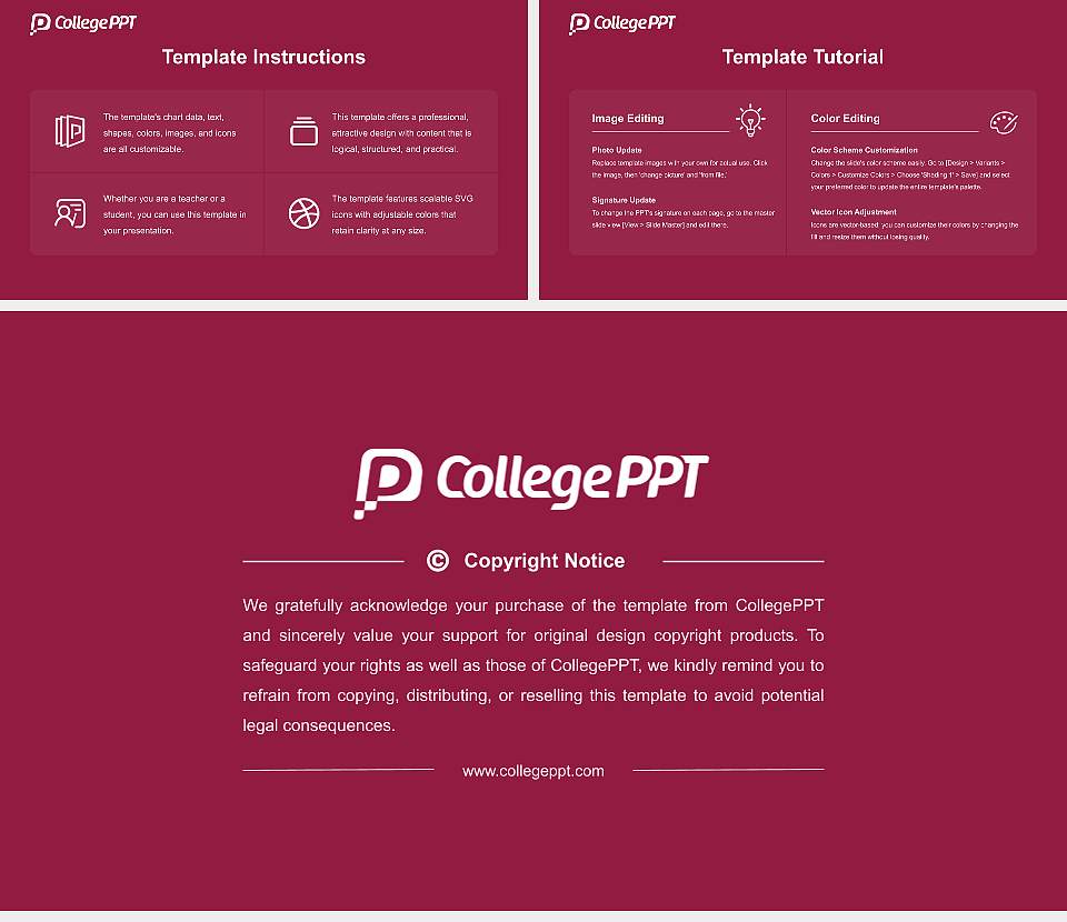 Mount Carmel College of Nursing Academic Presentation/Research Findings Report PPT Template16:9 ratio PPT effect preview image5