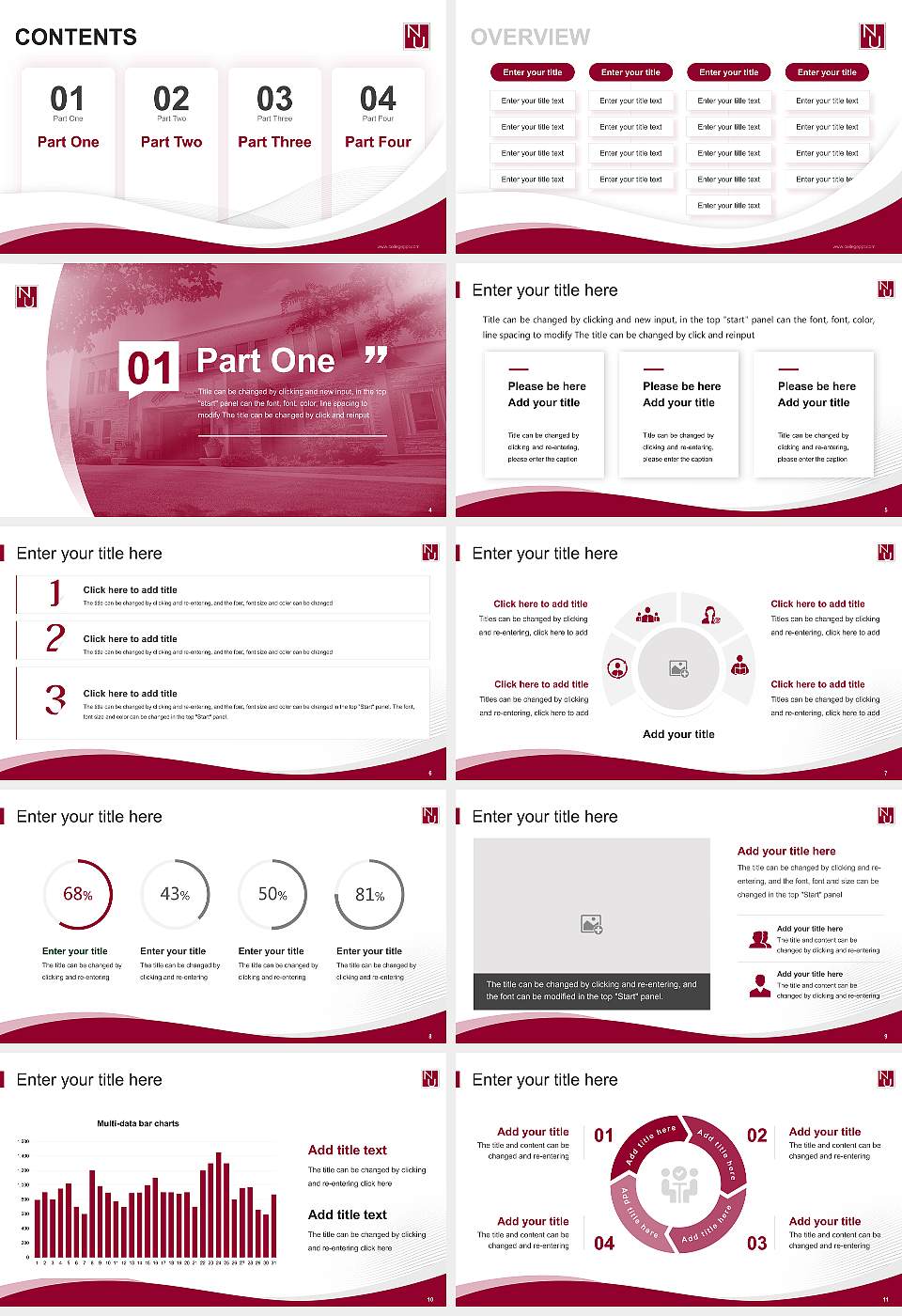 National University of Health Sciences Lecture Sharing and Networking Event PPT Template16:9 ratio PPT effect preview image2