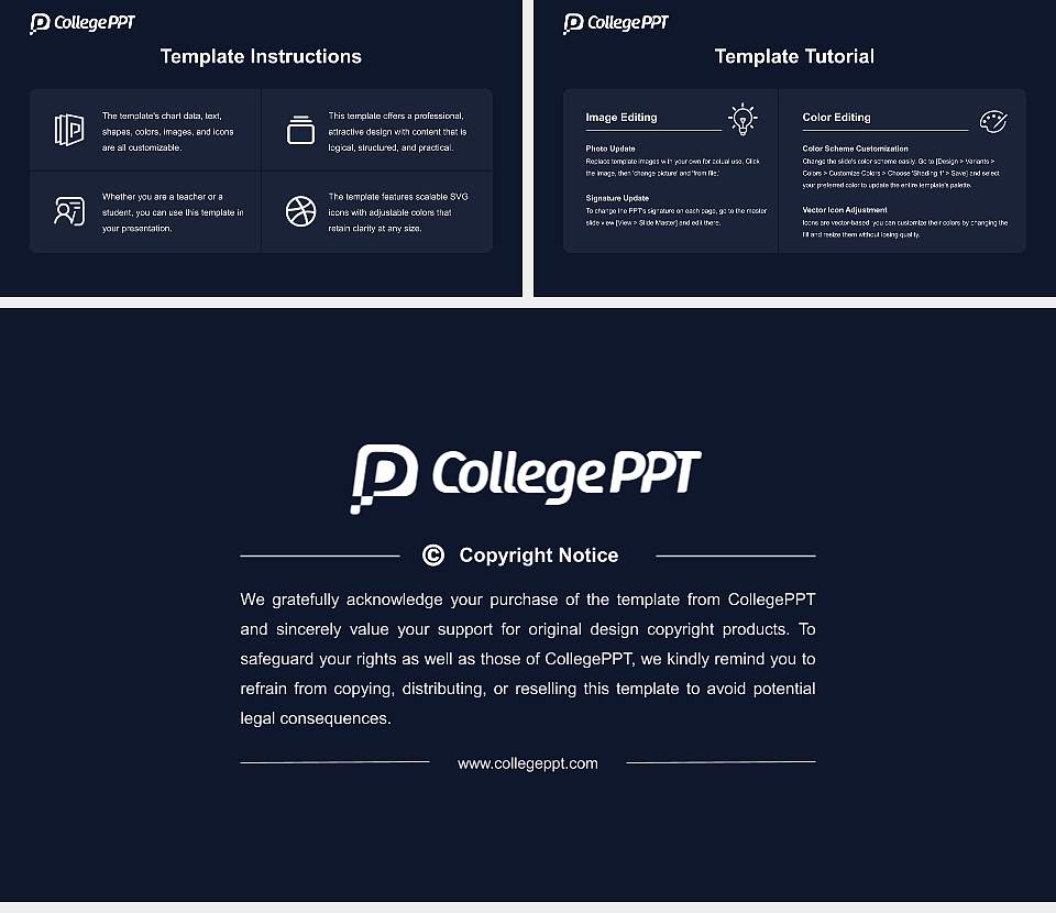 Montana Bible College Course/Courseware Creation PPT Template16:9 ratio PPT effect preview image5