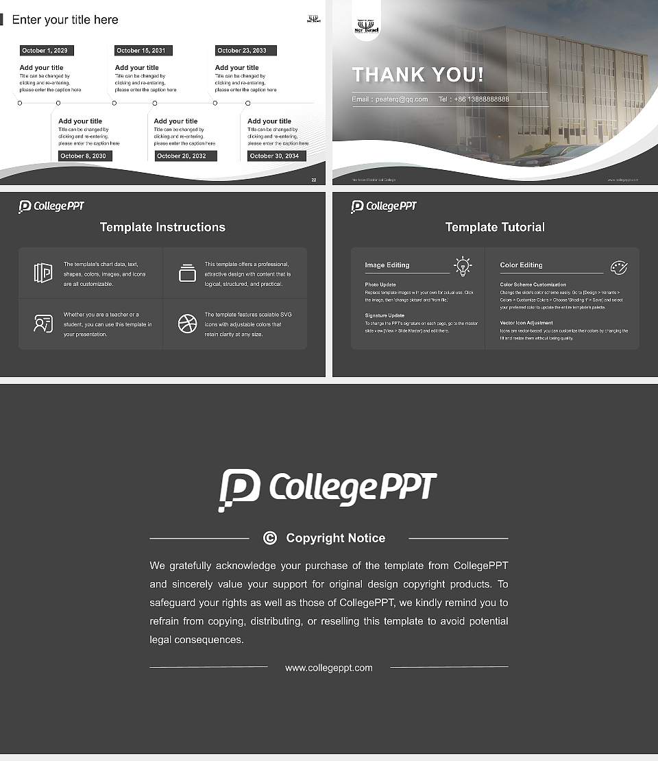 Ner Israel Rabbinical College Lecture Sharing and Networking Event PPT Template16:9 ratio PPT effect preview image4