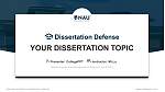 National American University-Ellsworth Afb Extension Graduation Thesis Defense PPT Template