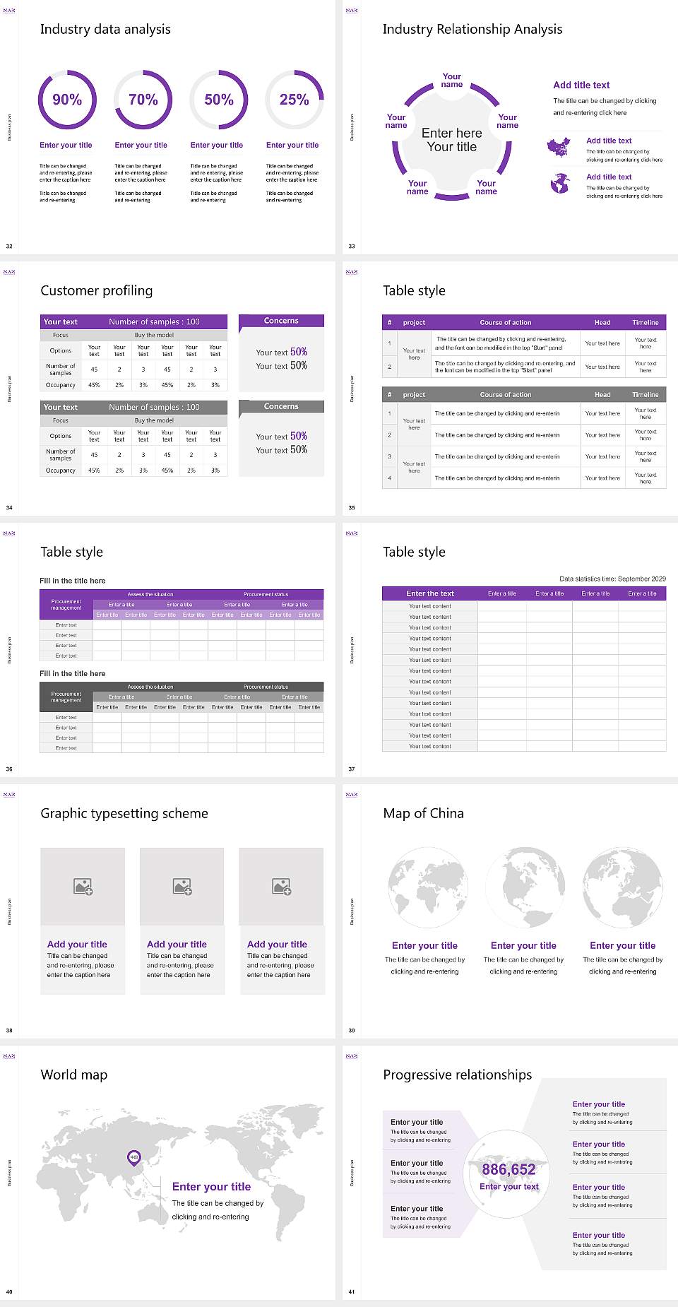 Nazareth University Competition/Entrepreneurship Contest PPT Template4:3 ratio PPT effect preview image5