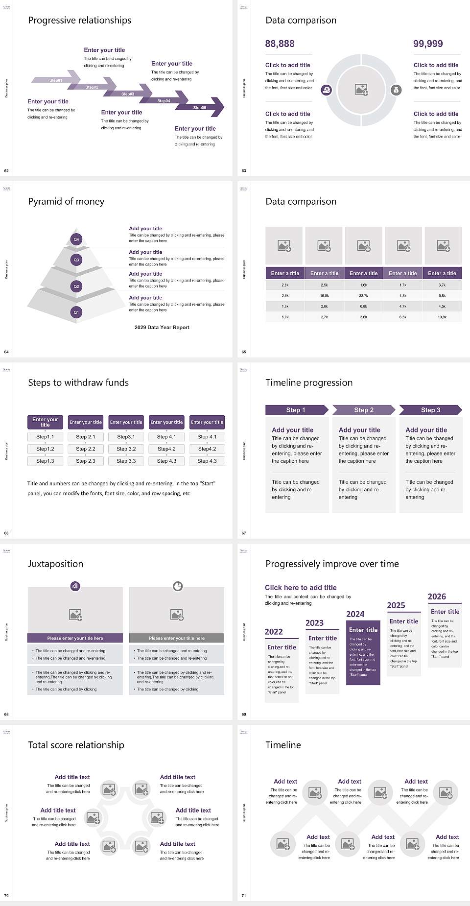 Naropa University Competition/Entrepreneurship Contest PPT Template4:3 ratio PPT effect preview image8