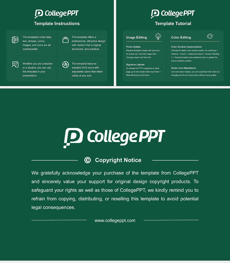 New Jersey City University Course/Courseware Creation PPT Template4:3 ratio PPT effect preview image5