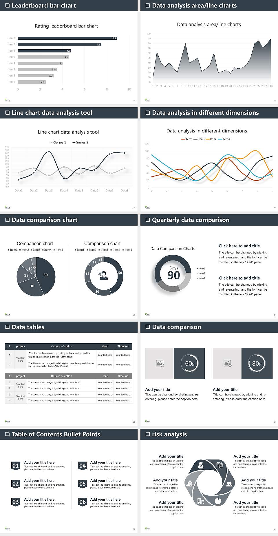 National University of Natural Medicine General Purpose PPT Template4:3 ratio PPT effect preview image4