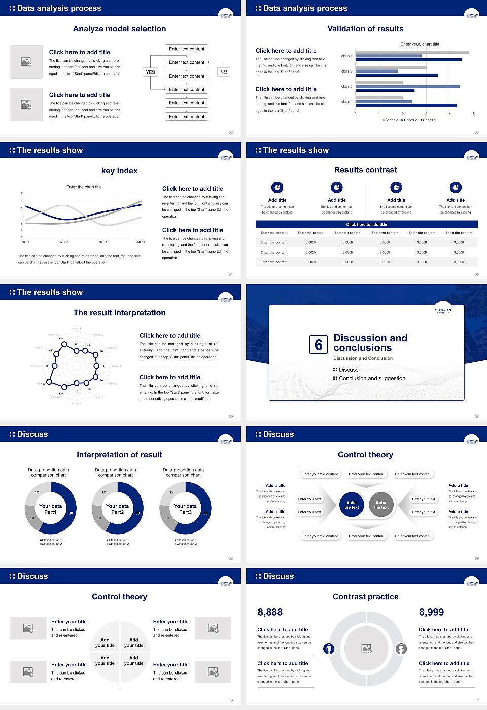Moravian College Graduation Thesis Defense PPT Template16:9 ratio PPT effect preview image5