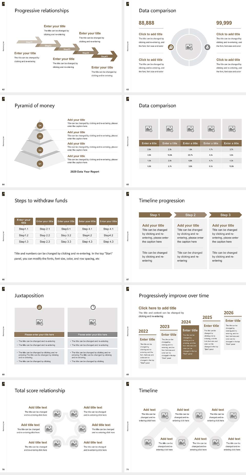 Nebraska Wesleyan University Competition/Entrepreneurship Contest PPT Template4:3 ratio PPT effect preview image8