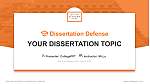 New York Academy of Art Graduation Thesis Defense PPT Template