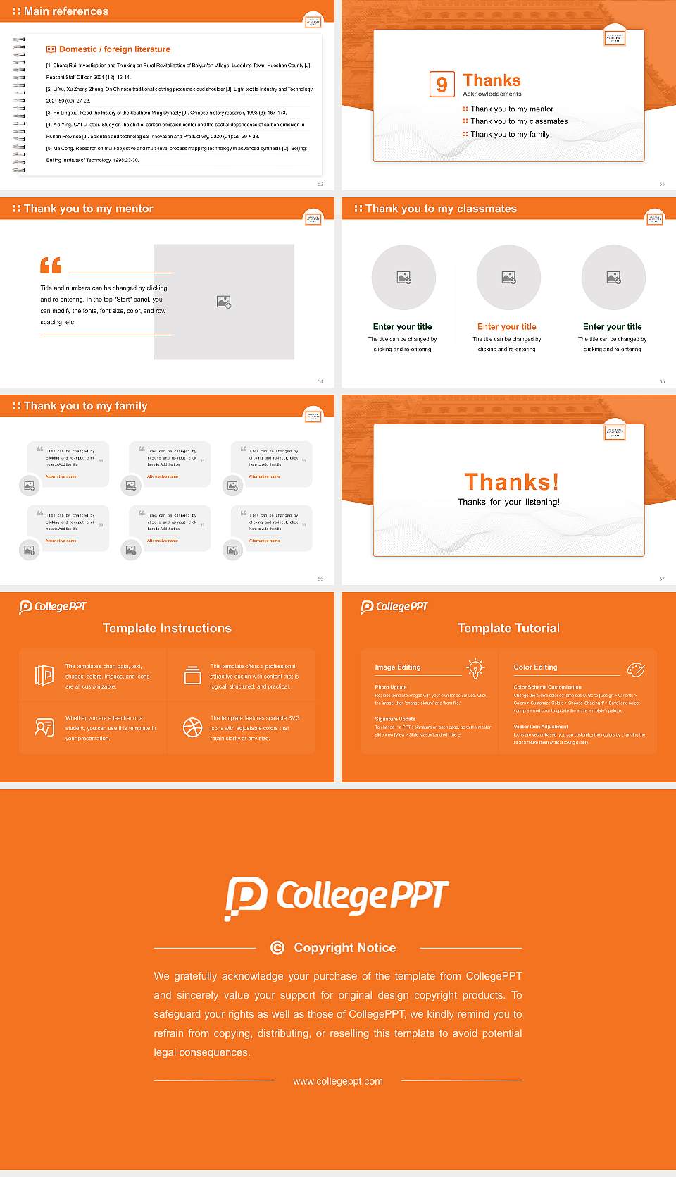 New York Academy of Art Graduation Thesis Defense PPT Template16:9 ratio PPT effect preview image7