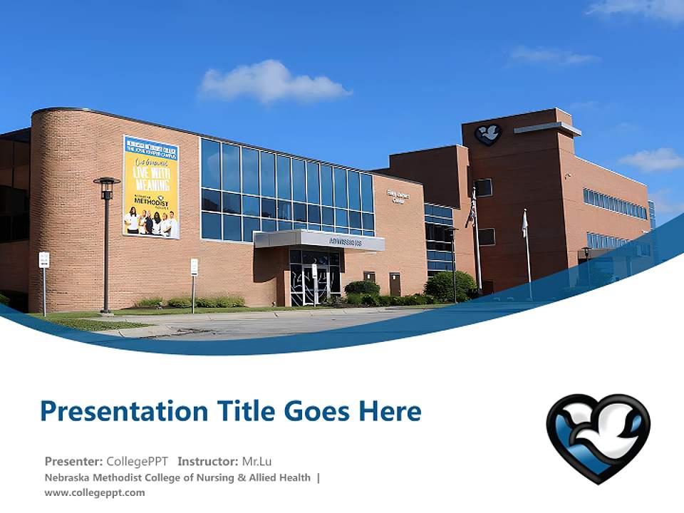 Nebraska Methodist College of Nursing & Allied Health Course/Courseware Creation PPT Template4:3 ratio PPT effect preview image5