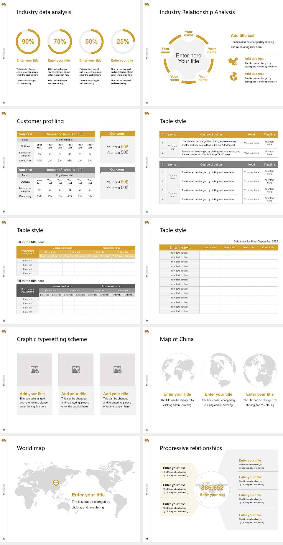 Nevada State College Competition/Entrepreneurship Contest PPT Template4:3 ratio PPT effect preview image5
