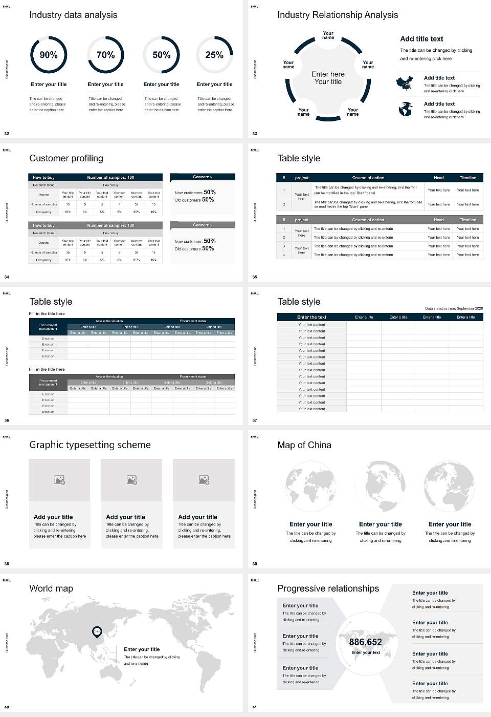 National American University-Colorado Springs South Competition/Entrepreneurship Contest PPT Template16:9 ratio PPT effect preview image5